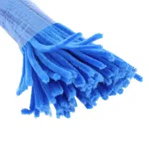 Pipe Cleaners 6mm x 12 Inch | Chenille Stems Online India | Blue