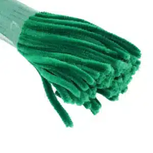 Pipe Cleaners 6mm x 12 Inch | Chenille Stems Online India | Leafy Green