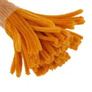 Pipe Cleaners 6mm x 12 Inch | Chenille Stems Online India | Golden Yellow