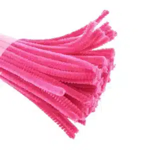 Pipe Cleaners 6mm x 12 Inch | Chenille Stems Online India | Magenta