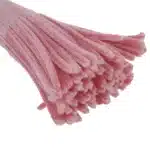 Pipe Cleaners 6mm x 12 Inch | Chenille Stems Online India | Pastel Pink