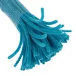 Pipe Cleaners 6mm x 12 Inch | Chenille Stems Online India | Peacock Blue