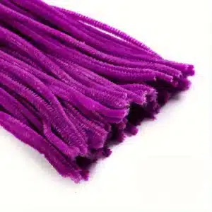 Pipe Cleaners 6mm x 12 Inch | Chenille Stems Online India | Purple