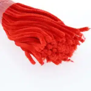 Pipe Cleaners 6mm x 12 Inch | Chenille Stems Online India | Red
