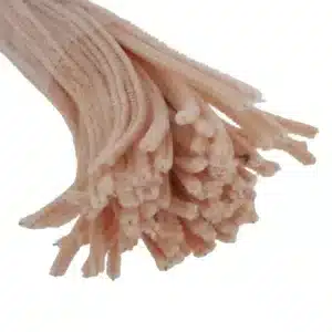 Pipe Cleaners 6mm x 12 Inch | Chenille Stems Online India | Peach