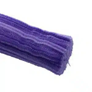 Pipe Cleaners 6mm x 12 Inch | Chenille Stems Online India | Violet