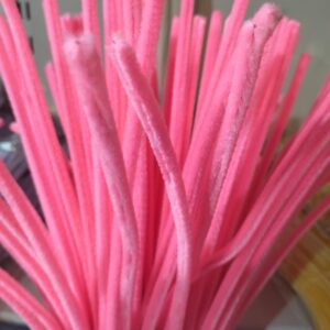 Pipe Cleaners 8mm x 12 Inch | Chenille Stems Online India | Yellow - Hot Pink