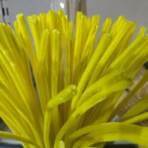 8mm Yellow Pipe Cleaners for DIY Crafts